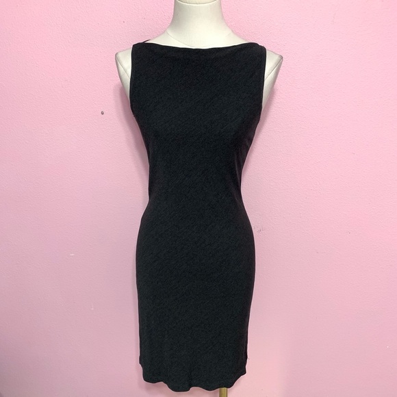Forever 21 Dresses & Skirts - VTG Forever 21 Dark Grey Bodycon Dress S